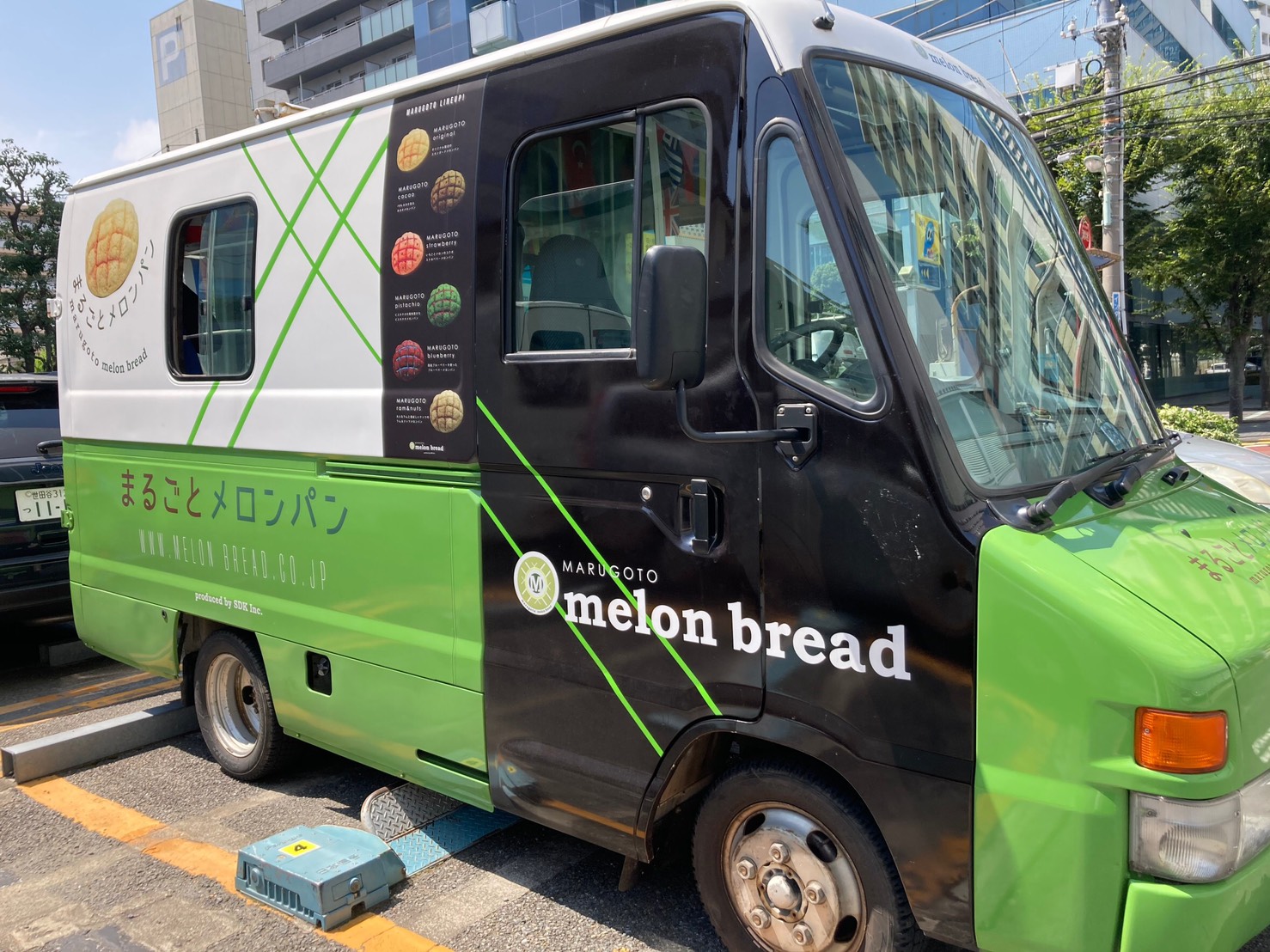 melon breadトラック